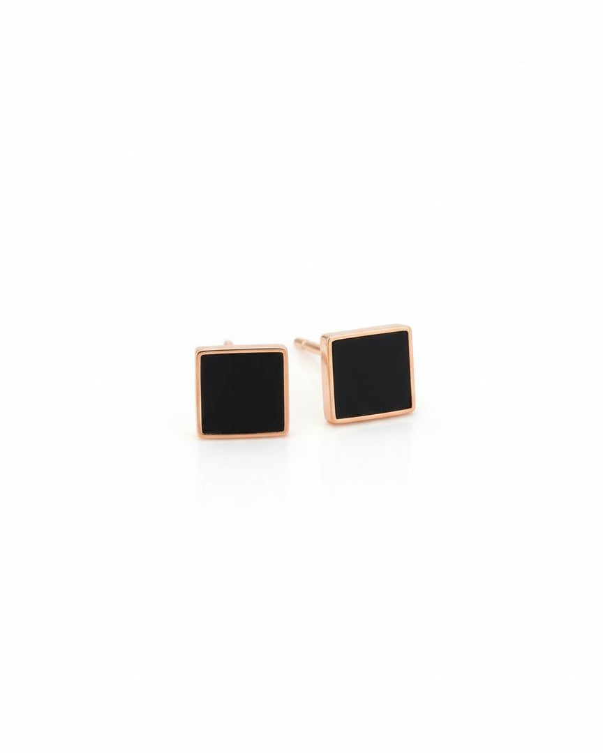 Onyx Stud Earrings