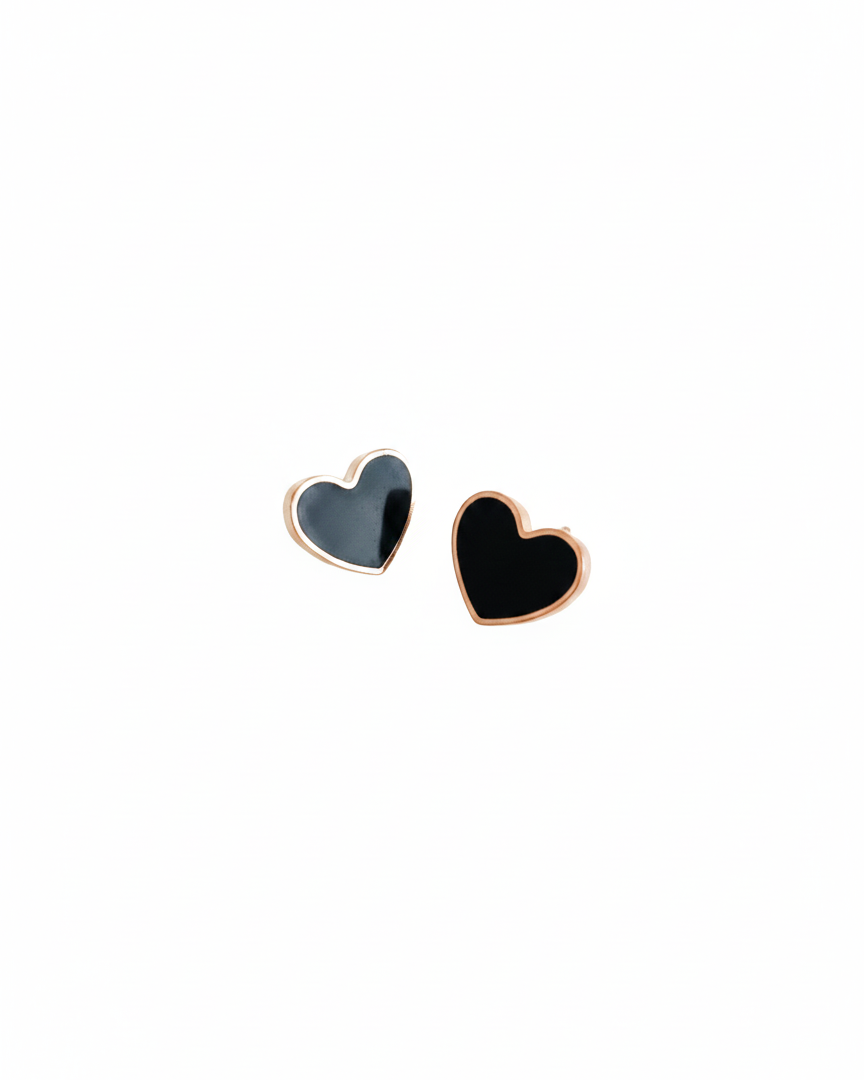 Heart Stud Earrings