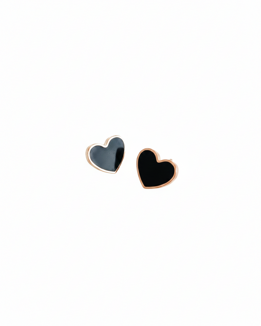 Heart Stud Earrings